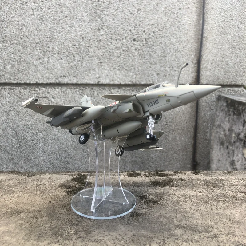 Diecast 1:72 Scale French Rafale B Simulation Alloy Fighter Aircraft Model Finished Product Collection Ornaments