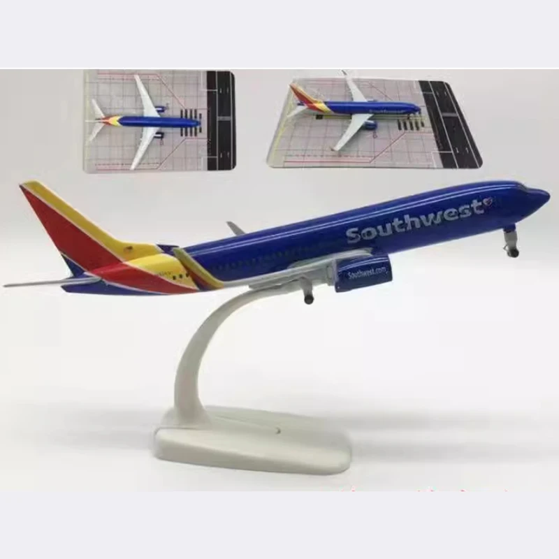 20cm scale Southwest Airlines B737 Alloy Finished Aircraft Simulation Model Static Decoration Souvenir Gifts For Adult Boy 20cm scale Southwest Airlines B737 Alloy Finished Aircraft Simulation Model Static Decoration Souvenir Gifts For Adult Boy