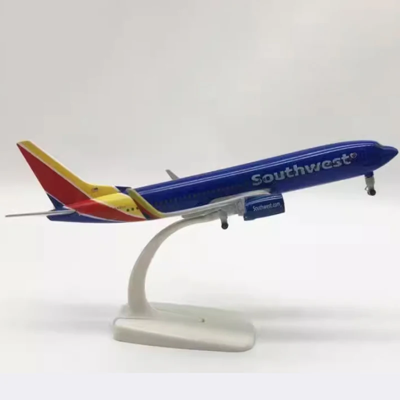 20cm scale Southwest Airlines B737 Alloy Finished Aircraft Simulation Model Static Decoration Souvenir Gifts For Adult Boy 20cm scale Southwest Airlines B737 Alloy Finished Aircraft Simulation Model Static Decoration Souvenir Gifts For Adult Boy