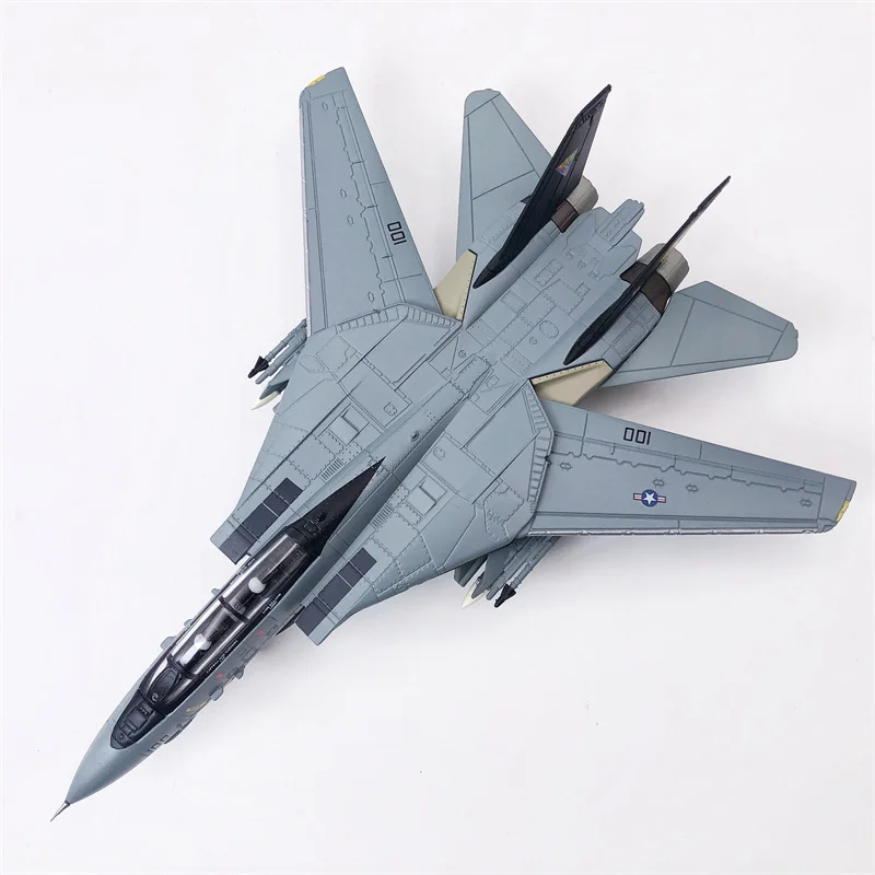 Diecast 1/100 Scale US F-14D F14 VF-31cat Military Aircraft Model Collection Variable Wing Mode Interchangeable Diecast 1/100 Scale US F-14D F14 VF-31cat Military Aircraft Model Collection Variable Wing Mode Interchangeable