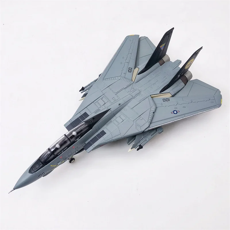 Diecast 1/100 Scale US F-14D F14 VF-31cat Military Aircraft Model Collection Variable Wing Mode Interchangeable Diecast 1/100 Scale US F-14D F14 VF-31cat Military Aircraft Model Collection Variable Wing Mode Interchangeable