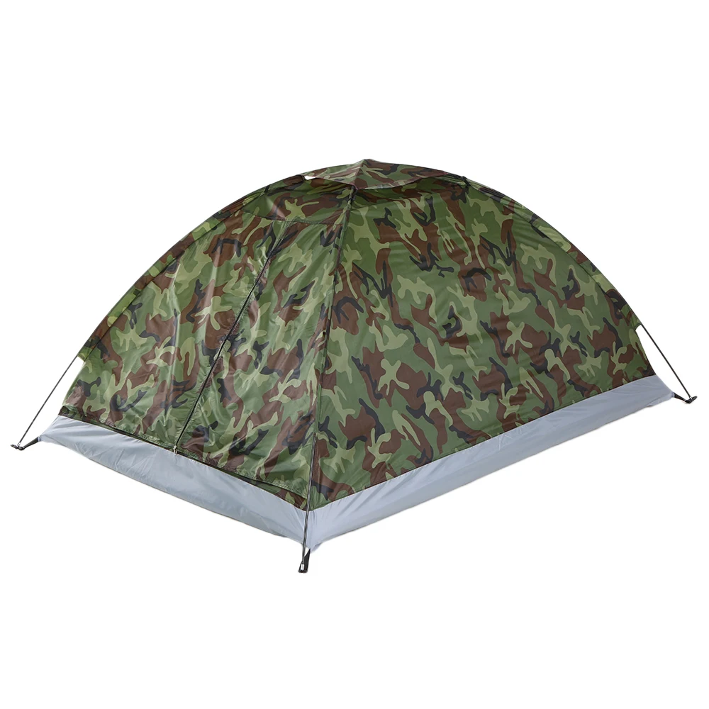 TOMSHOO Camping Tent for 2 Person Single Layer Outdoor Portable Camouflage Summer Tent for Outdoor Camping Traveling Tent TOMSHOO Camping Tent for 2 Person Single Layer Outdoor Portable Camouflage Summer Tent for Outdoor Camping Traveling Tent