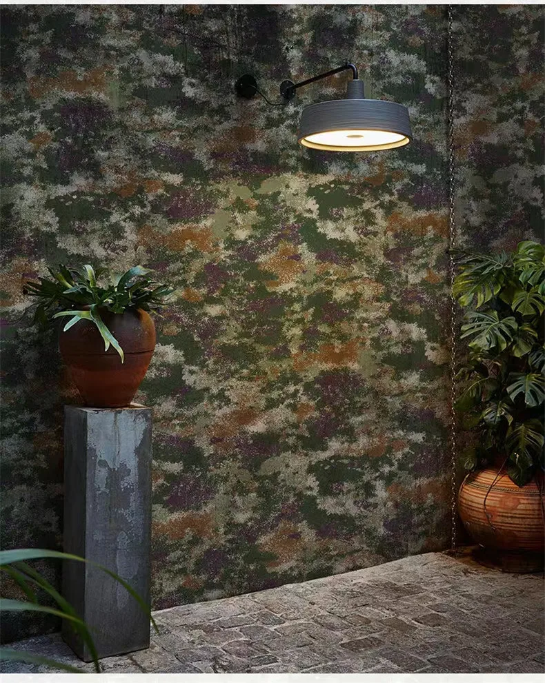 Military camouflage wallpaper living room bedroom shop background wall wallpaper frosted moisture-proof waterproof No glue paper