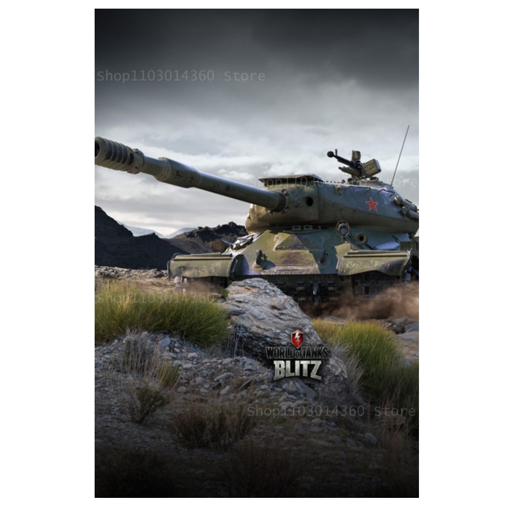 World of Tanks Game Poster Canvas Printing Painting Bedroom Study Studio Living Room Wall Art Decoration