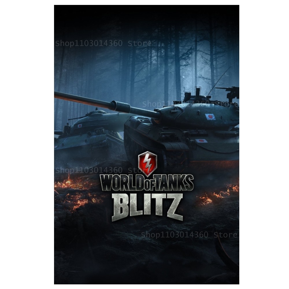 World of Tanks Game Poster Canvas Printing Painting Bedroom Study Studio Living Room Wall Art Decoration