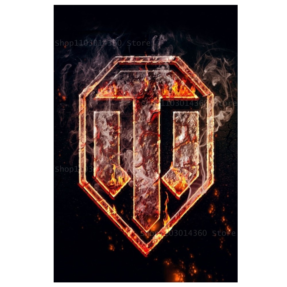 World of Tanks Game Poster Canvas Printing Painting Bedroom Study Studio Living Room Wall Art Decoration