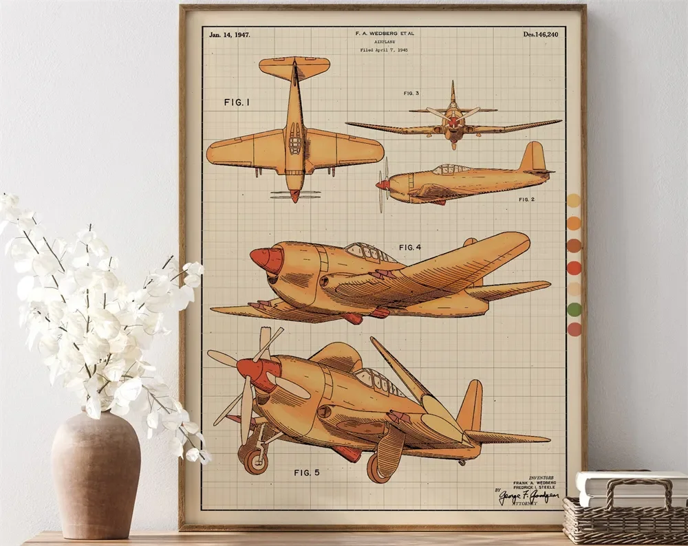 Retro Airplane Drawings 80 90s Poster Print Posters For Living kids Room Canvas Painting Art Home Decoration Wall Decor Picture Retro Airplane Drawings 80 90s Poster Print Posters For Living kids Room Canvas Painting Art Home Decoration Wall Decor Picture