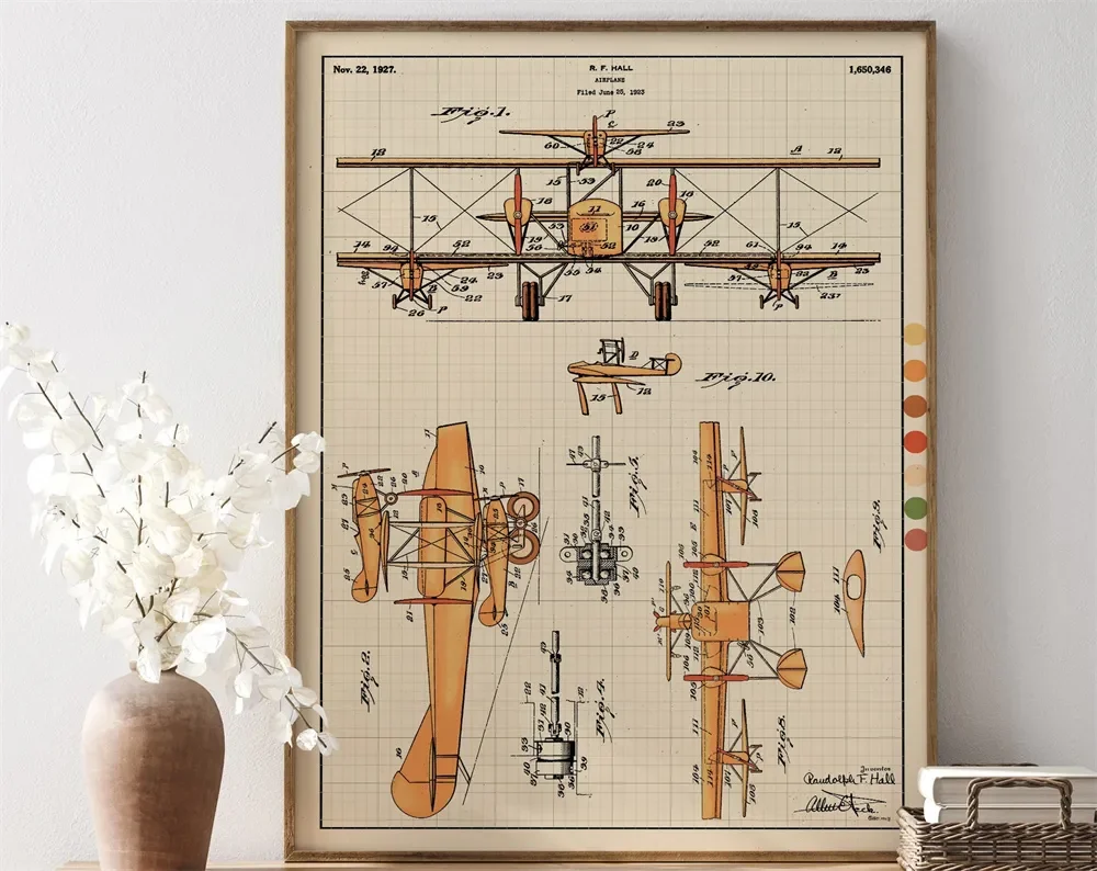 Retro Airplane Drawings 80 90s Poster Print Posters For Living kids Room Canvas Painting Art Home Decoration Wall Decor Picture Retro Airplane Drawings 80 90s Poster Print Posters For Living kids Room Canvas Painting Art Home Decoration Wall Decor Picture