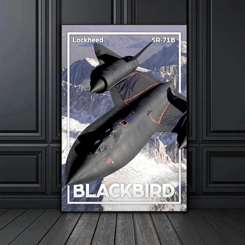 World Classic Aircraft F16 Fighting Falcon SR71B Blackbird Fighter Plane Poster Canvas Painting Wall Art Pictures Home Decor World Classic Aircraft F16 Fighting Falcon SR71B Blackbird Fighter Plane Poster Canvas Painting Wall Art Pictures Home Decor