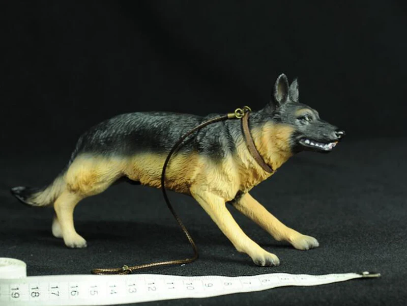1/6 Scale Police Dog Action Figure Accessories Military Soldiers German Shepherd Toys Mini Animal Figures