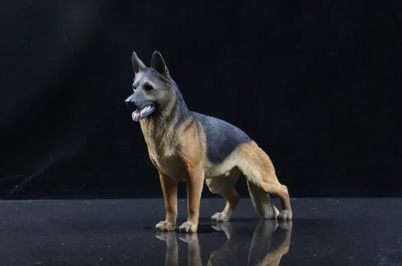 3 Colors 1/6 Scale Simulation German Shepherd Dog Police Dog Resin Model for 12 inch Action Figure Scene Accessories Decorantion 3 Colors 1/6 Scale Simulation German Shepherd Dog Police Dog Resin Model for 12 inch Action Figure Scene Accessories Decorantion