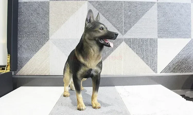 3 Colors 1/6 Scale Simulation German Shepherd Dog Police Dog Resin Model for 12 inch Action Figure Scene Accessories Decorantion 3 Colors 1/6 Scale Simulation German Shepherd Dog Police Dog Resin Model for 12 inch Action Figure Scene Accessories Decorantion