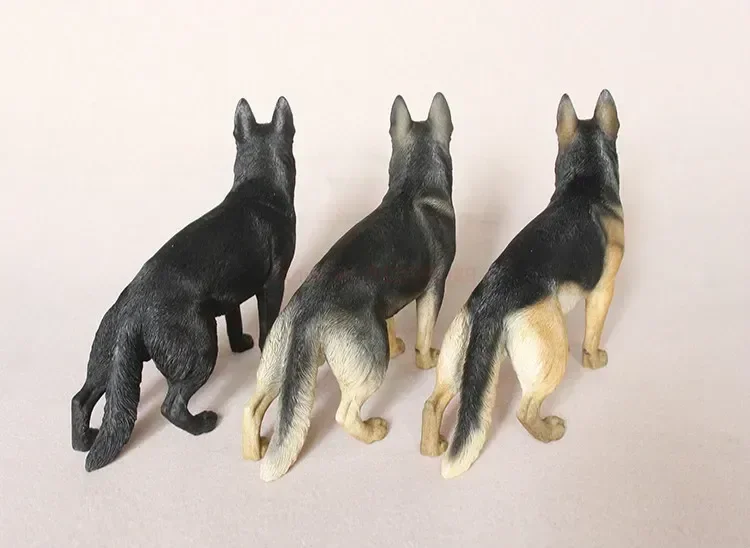 3 Colors 1/6 Scale Simulation German Shepherd Dog Police Dog Resin Model for 12 inch Action Figure Scene Accessories Decorantion 3 Colors 1/6 Scale Simulation German Shepherd Dog Police Dog Resin Model for 12 inch Action Figure Scene Accessories Decorantion