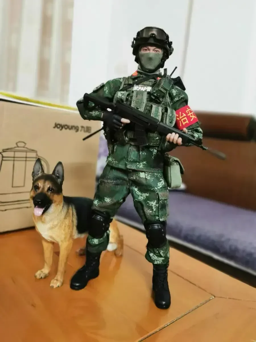 3 Colors 1/6 Scale Simulation German Shepherd Dog Police Dog Resin Model for 12 inch Action Figure Scene Accessories Decorantion 3 Colors 1/6 Scale Simulation German Shepherd Dog Police Dog Resin Model for 12 inch Action Figure Scene Accessories Decorantion