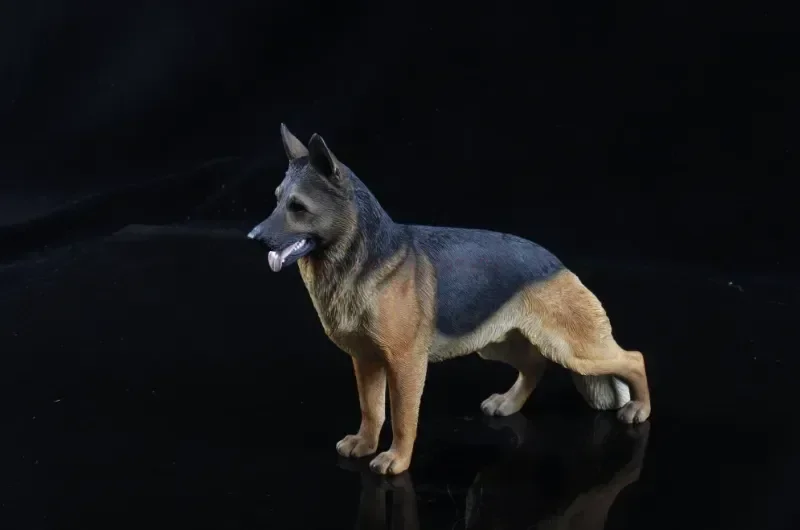 3 Colors 1/6 Scale Simulation German Shepherd Dog Police Dog Resin Model for 12 inch Action Figure Scene Accessories Decorantion 3 Colors 1/6 Scale Simulation German Shepherd Dog Police Dog Resin Model for 12 inch Action Figure Scene Accessories Decorantion