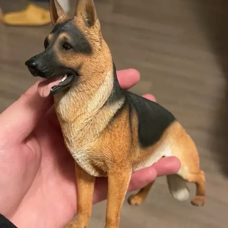 3 Colors 1/6 Scale Simulation German Shepherd Dog Police Dog Resin Model for 12 inch Action Figure Scene Accessories Decorantion 3 Colors 1/6 Scale Simulation German Shepherd Dog Police Dog Resin Model for 12 inch Action Figure Scene Accessories Decorantion