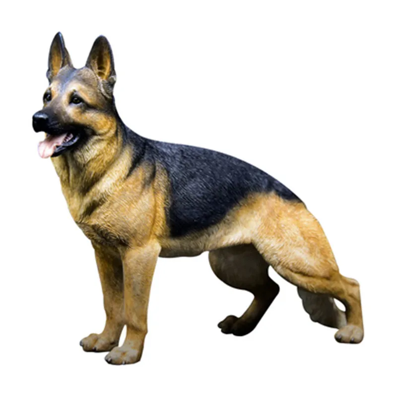 Mr.Z Model 1:6 Scale Simulation Animal German Shepherd Dog Toy For 12 Inch Action Figure Scene Home Decoration Collection Doll