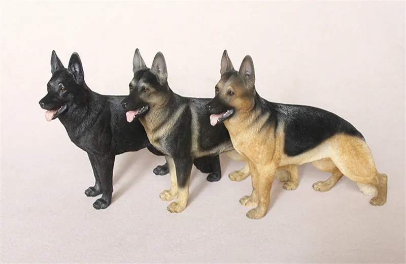 Mr.Z Model 1:6 Scale Simulation Animal German Shepherd Dog Toy For 12 Inch Action Figure Scene Home Decoration Collection Doll