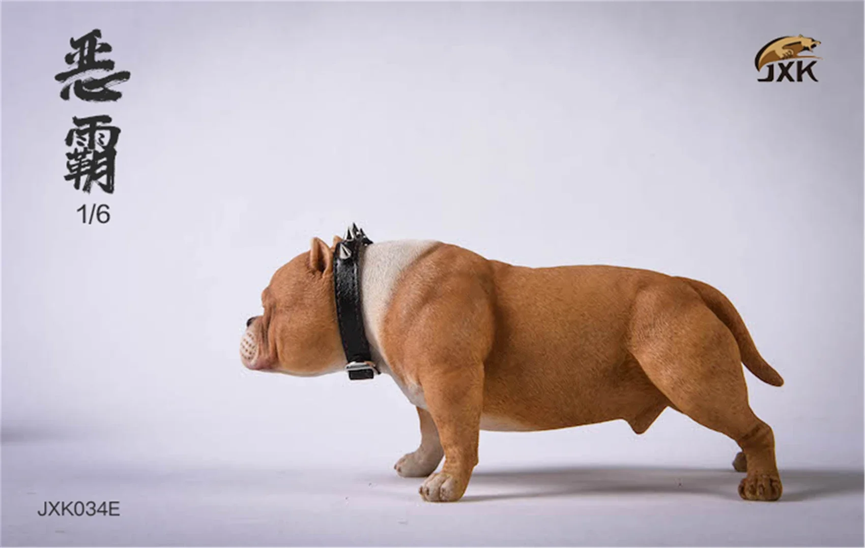 1:6 Scale American Bully pitbull Dog Pet Healing Figure Canidae Animal Collector Toy Resin Desktop Decoration Gift 1:6 Scale American Bully pitbull Dog Pet Healing Figure Canidae Animal Collector Toy Resin Desktop Decoration Gift