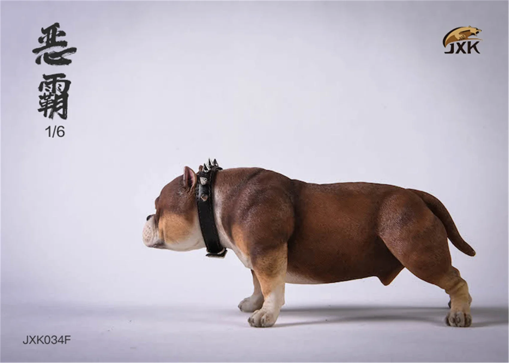 1:6 Scale American Bully pitbull Dog Pet Healing Figure Canidae Animal Collector Toy Resin Desktop Decoration Gift 1:6 Scale American Bully pitbull Dog Pet Healing Figure Canidae Animal Collector Toy Resin Desktop Decoration Gift