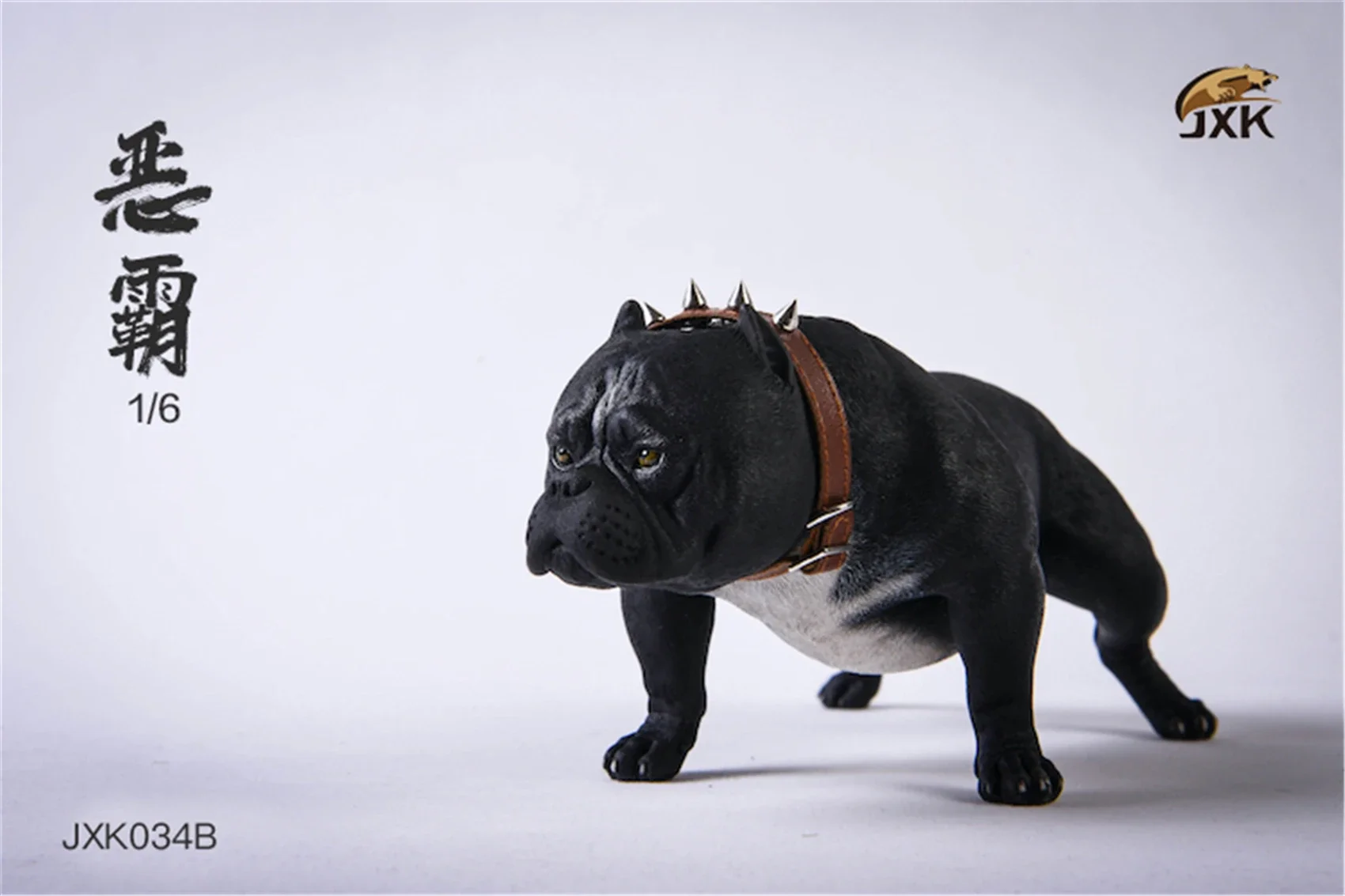 1:6 Scale American Bully pitbull Dog Pet Healing Figure Canidae Animal Collector Toy Resin Desktop Decoration Gift 1:6 Scale American Bully pitbull Dog Pet Healing Figure Canidae Animal Collector Toy Resin Desktop Decoration Gift