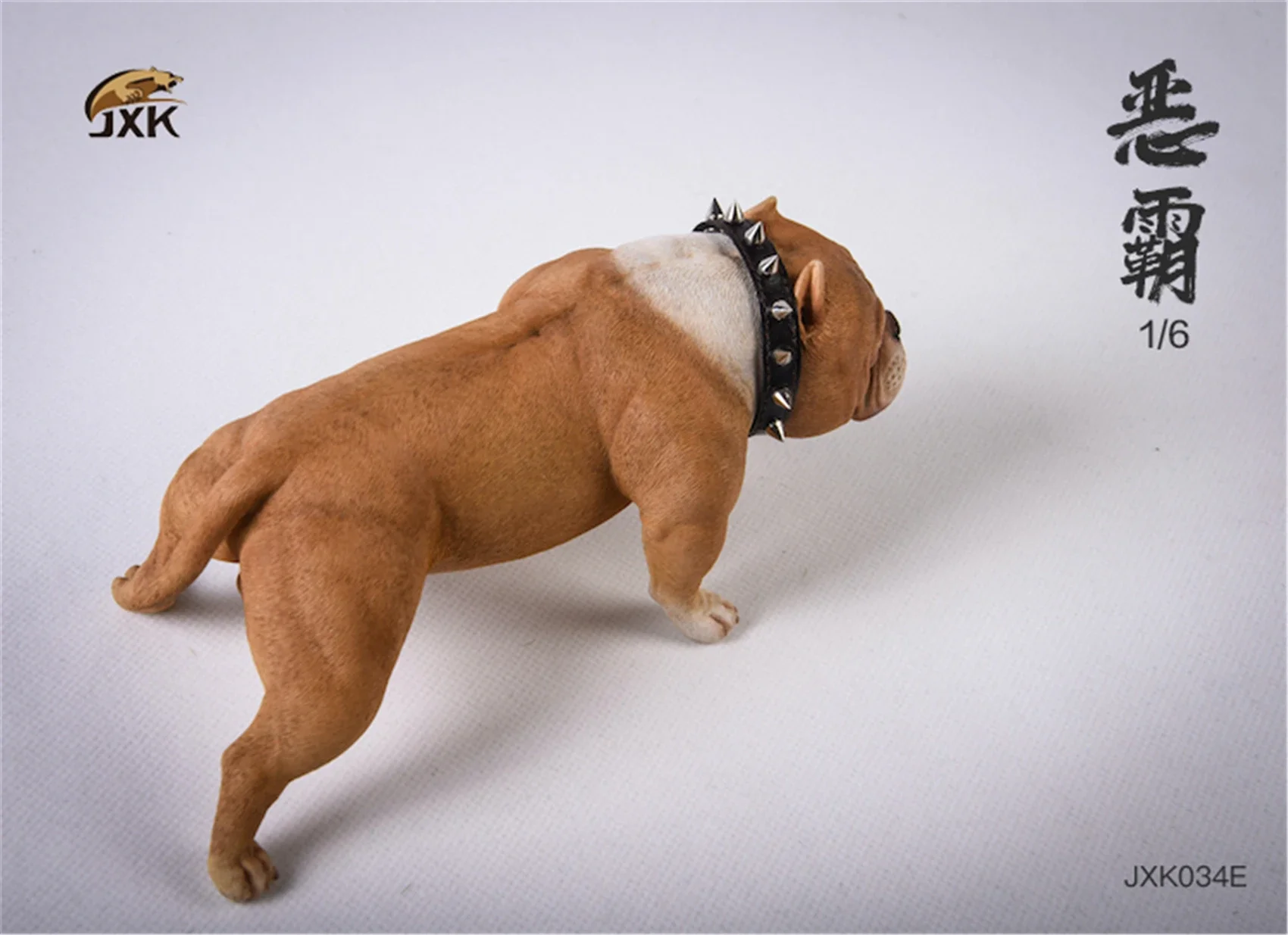 1:6 Scale American Bully pitbull Dog Pet Healing Figure Canidae Animal Collector Toy Resin Desktop Decoration Gift 1:6 Scale American Bully pitbull Dog Pet Healing Figure Canidae Animal Collector Toy Resin Desktop Decoration Gift
