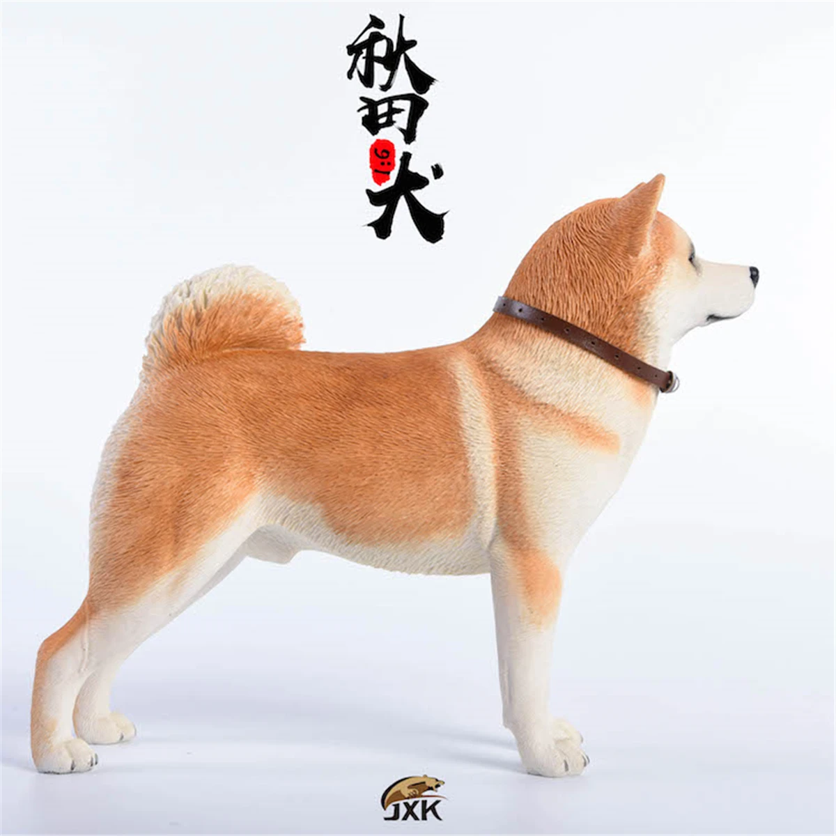 JxK 1:6 Scale Japanese Akita Dog Pet Figure Healing Canidae Animal Collector Toy Resin Desktop Decoration Gift JxK 1:6 Scale Japanese Akita Dog Pet Figure Healing Canidae Animal Collector Toy Resin Desktop Decoration Gift