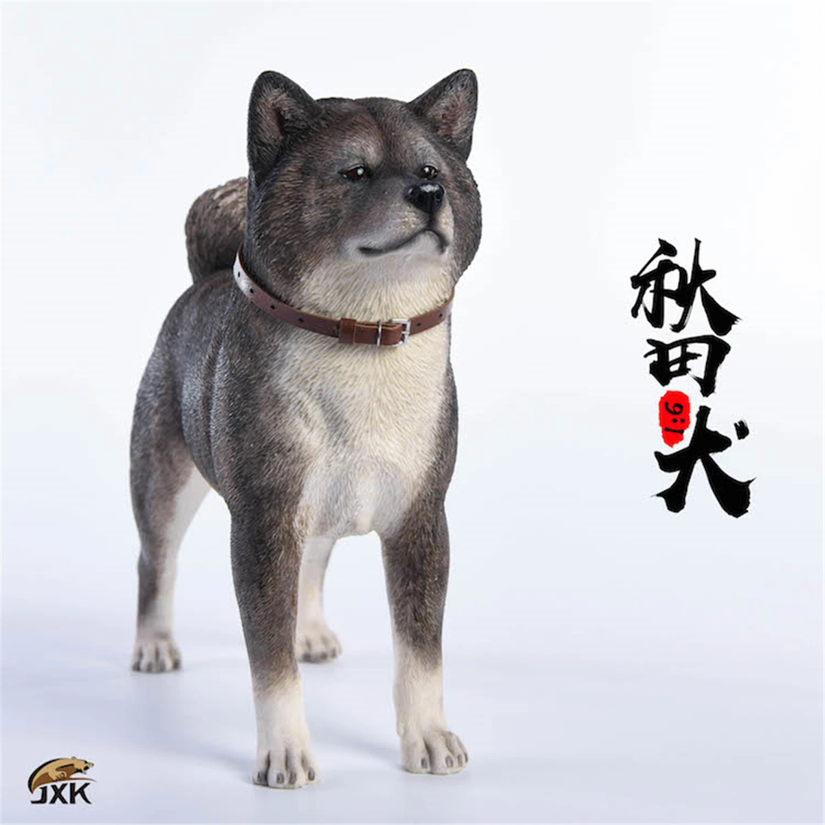 JxK 1:6 Scale Japanese Akita Dog Pet Figure Healing Canidae Animal Collector Toy Resin Desktop Decoration Gift JxK 1:6 Scale Japanese Akita Dog Pet Figure Healing Canidae Animal Collector Toy Resin Desktop Decoration Gift