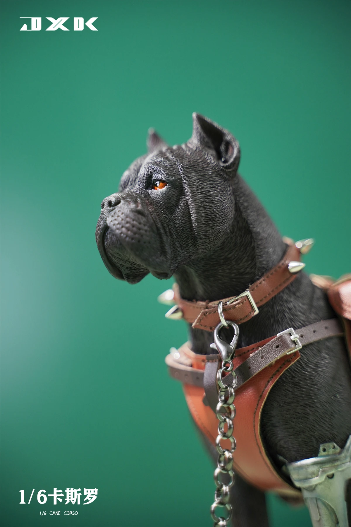 1/6 Scale Mini Dog Cute Cane Corso Animal Statue with Mechanical Leg Bag for 12inch Action Figure Model Toys Collection Gifts