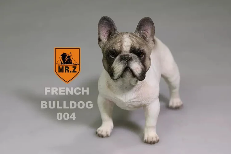 Mr.Z 1/6 Scale Lifelike Standing French Bulldog Resin Animal Dog Pet Carve Model For 12 Inches Action Figures Accessories Toys Mr.Z 1/6 Scale Lifelike Standing French Bulldog Resin Animal Dog Pet Carve Model For 12 Inches Action Figures Accessories Toys