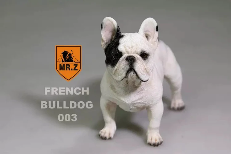 Mr.Z 1/6 Scale Lifelike Standing French Bulldog Resin Animal Dog Pet Carve Model For 12 Inches Action Figures Accessories Toys Mr.Z 1/6 Scale Lifelike Standing French Bulldog Resin Animal Dog Pet Carve Model For 12 Inches Action Figures Accessories Toys