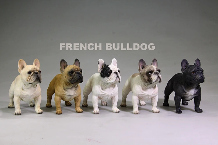 Mr.Z 1/6 Scale Lifelike Standing French Bulldog Resin Animal Dog Pet Carve Model For 12 Inches Action Figures Accessories Toys Mr.Z 1/6 Scale Lifelike Standing French Bulldog Resin Animal Dog Pet Carve Model For 12 Inches Action Figures Accessories Toys