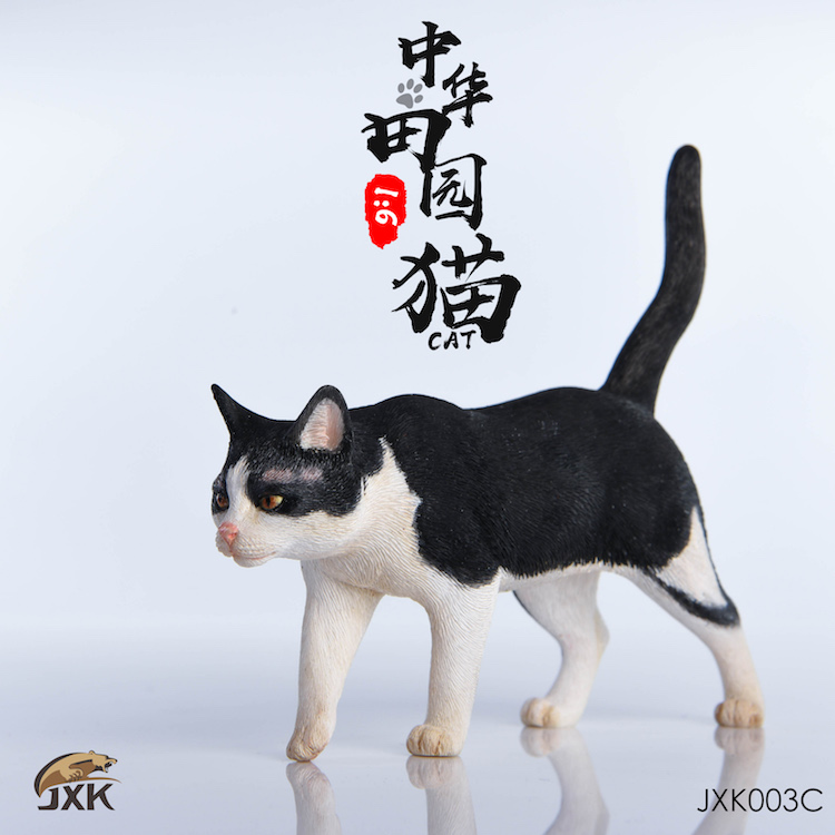 JXK JxK003 1/6 Chinese Garden Cat Garage Kit Collection Statue for Fans Holiday Gift