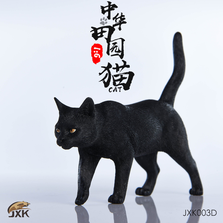 JXK JxK003 1/6 Chinese Garden Cat Garage Kit Collection Statue for Fans Holiday Gift