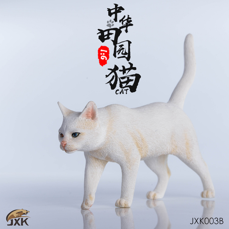 JXK JxK003 1/6 Chinese Garden Cat Garage Kit Collection Statue for Fans Holiday Gift