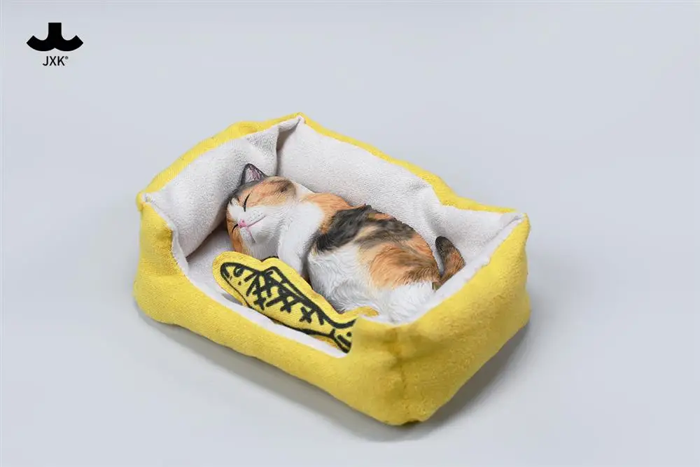 JXK JXK202 1/6 Scale Sleepy Cat 8.0 Cute Static Simulation Resin Soldier Model Gift Mini Fit 12 in Action Figure Body Toys Gifts JXK JXK202 1/6 Scale Sleepy Cat 8.0 Cute Static Simulation Resin Soldier Model Gift Mini Fit 12 in Action Figure Body Toys Gifts