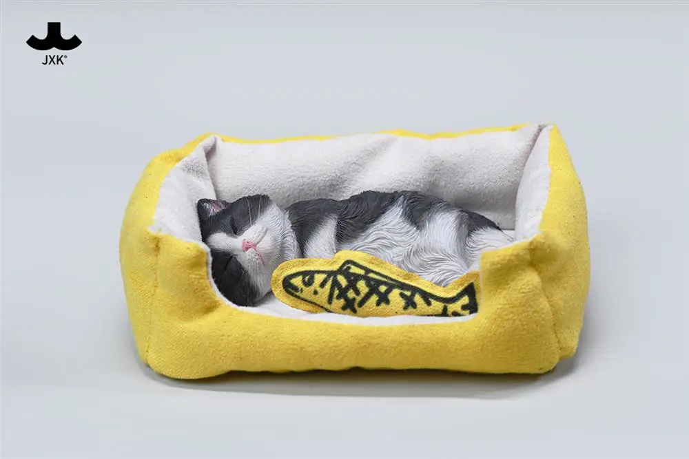 JXK JXK202 1/6 Scale Sleepy Cat 8.0 Cute Static Simulation Resin Soldier Model Gift Mini Fit 12 in Action Figure Body Toys Gifts JXK JXK202 1/6 Scale Sleepy Cat 8.0 Cute Static Simulation Resin Soldier Model Gift Mini Fit 12 in Action Figure Body Toys Gifts