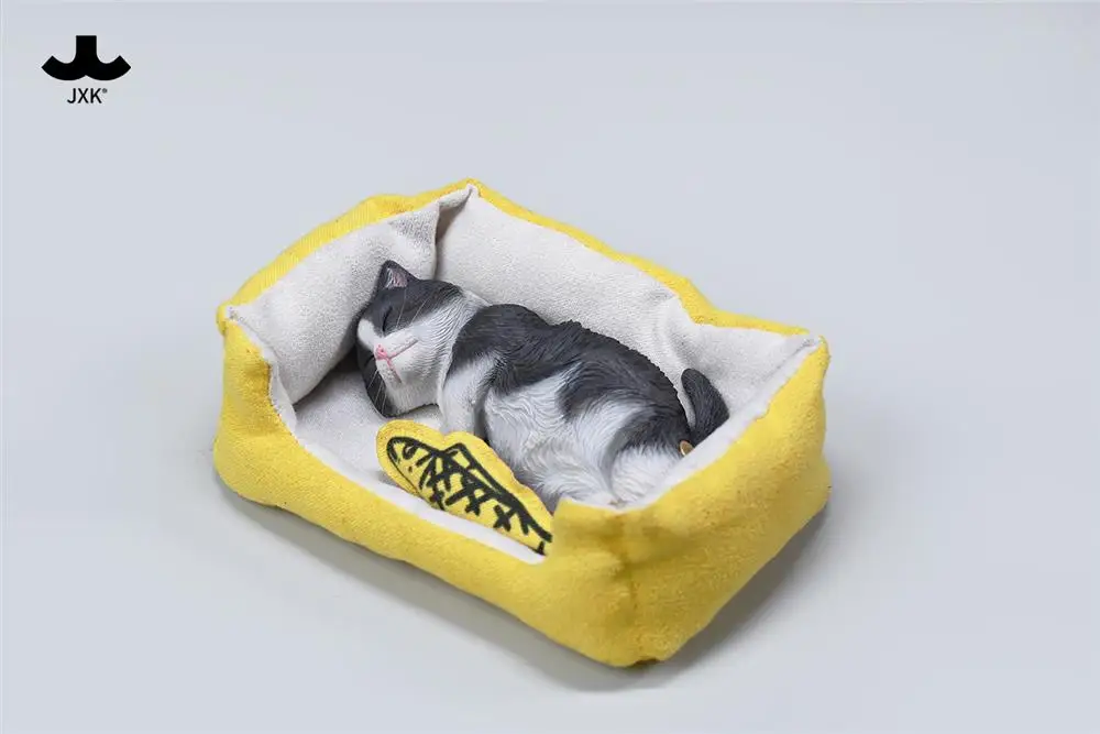 JXK JXK202 1/6 Scale Sleepy Cat 8.0 Cute Static Simulation Resin Soldier Model Gift Mini Fit 12 in Action Figure Body Toys Gifts JXK JXK202 1/6 Scale Sleepy Cat 8.0 Cute Static Simulation Resin Soldier Model Gift Mini Fit 12 in Action Figure Body Toys Gifts