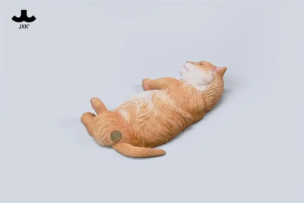 JXK JXK202 1/6 Scale Sleepy Cat 8.0 Cute Static Simulation Resin Soldier Model Gift Mini Fit 12 in Action Figure Body Toys Gifts JXK JXK202 1/6 Scale Sleepy Cat 8.0 Cute Static Simulation Resin Soldier Model Gift Mini Fit 12 in Action Figure Body Toys Gifts