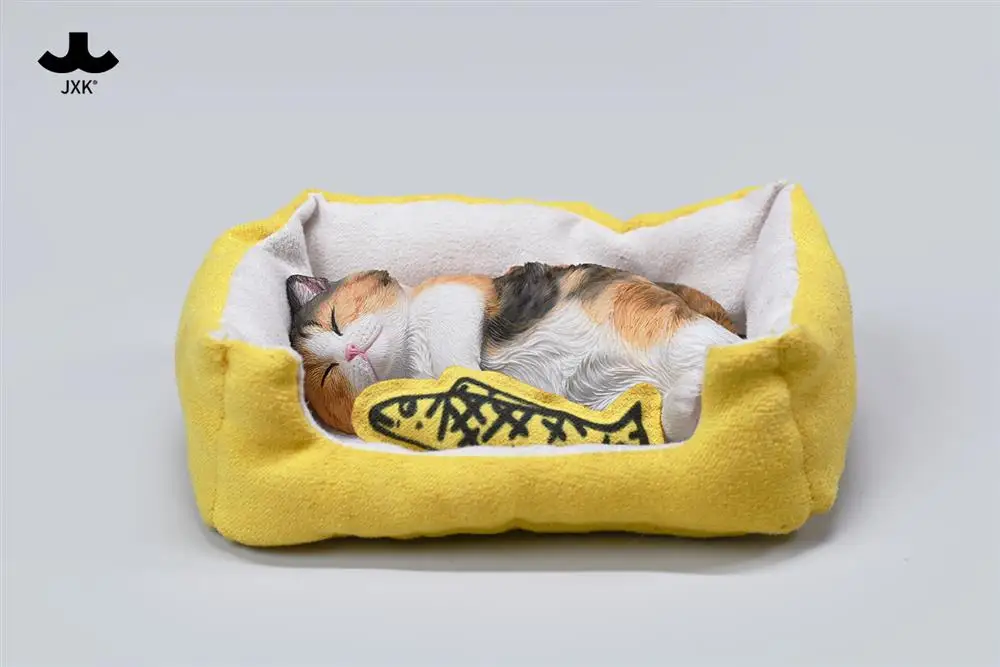 JXK JXK202 1/6 Scale Sleepy Cat 8.0 Cute Static Simulation Resin Soldier Model Gift Mini Fit 12 in Action Figure Body Toys Gifts JXK JXK202 1/6 Scale Sleepy Cat 8.0 Cute Static Simulation Resin Soldier Model Gift Mini Fit 12 in Action Figure Body Toys Gifts