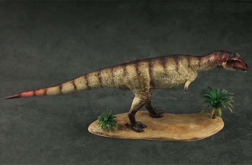 Simulation Majungasaurus Crenatissimus Figure Dinosaur Animal Model Base Home Decor Ancient Biological Adult Collection Toy Gift
